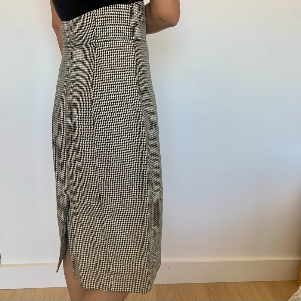 Houndstooth pencil skirt, Ralph Lauren purple label - Picture 4 of 8
